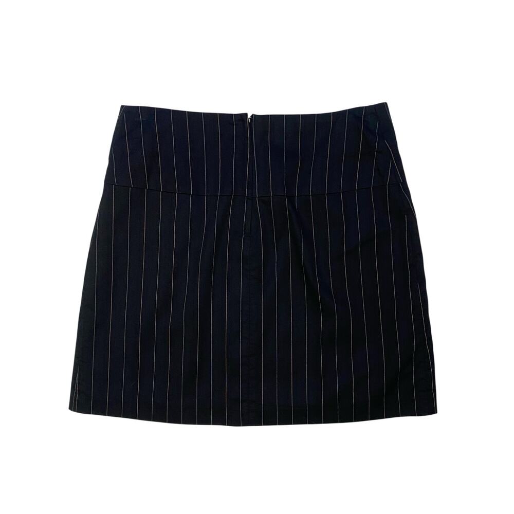 Y2K H&M Pinstripe Schoolgirl Mini Skirt - Picture 2 of 4